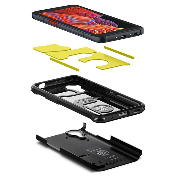 Etui Spigen do Samsung Galaxy Xcover 5, Tough Armor, czarne