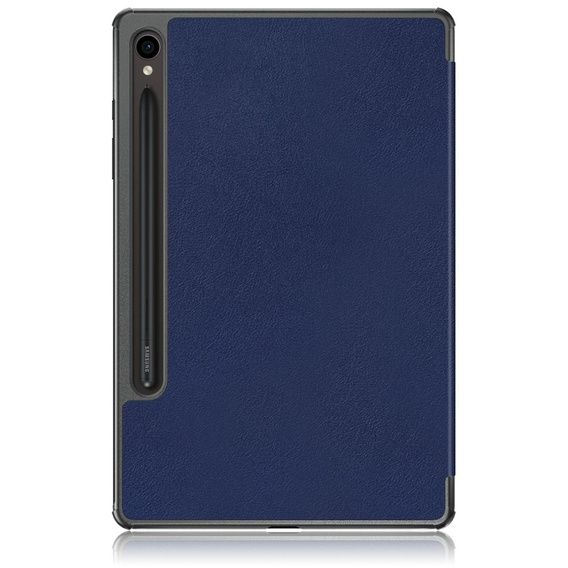 Etui do Samsung Galaxy Tab S9, Smartcase z miejscem na rysik, granatowe