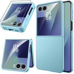 Etui ze szkłem hartowanym na ekran zewnętrzny do Samsung Galaxy Z Flip7