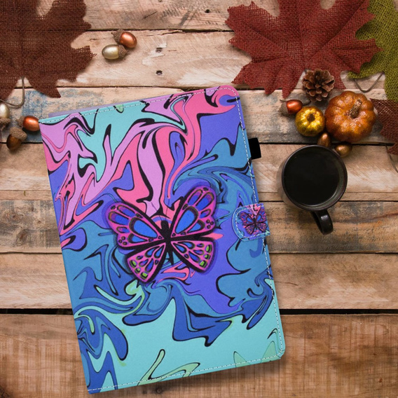 Etui do Lenovo Tab M11, z klapką, Butterfly