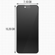 2x Szkło Prywatyzujące do iPhone Air, ERBORD Anti-Spy Hartowane