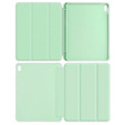 Etui do iPad 11" 2025 A16 (11 gen.) / iPad 10.9" 2022 (10 gen.), Smart Pencil, z miejscem na rysik, zielone