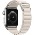 Zestaw Pasek Nylonowy + Etui 2w1 do Apple Watch 4/5/6/SE 40mm, Biały