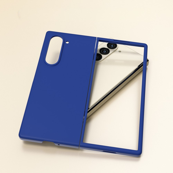 Etui Hard PC do Samsung Galaxy Z Fold6 5G, Granatowe