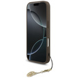 Etui GUESS 4G Metal Gold Logo, do MagSafe do iPhone 17 Pro