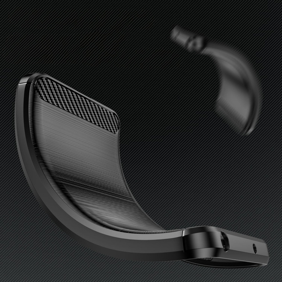 Etui do Oppo A40 / Oppo A40m, Carbon, czarne
