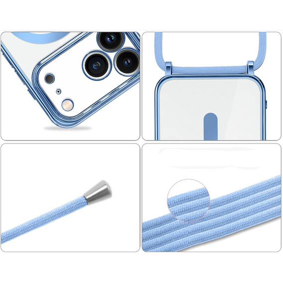 Etui Electro MagSafe + smycz do iPhone 17 Pro Max