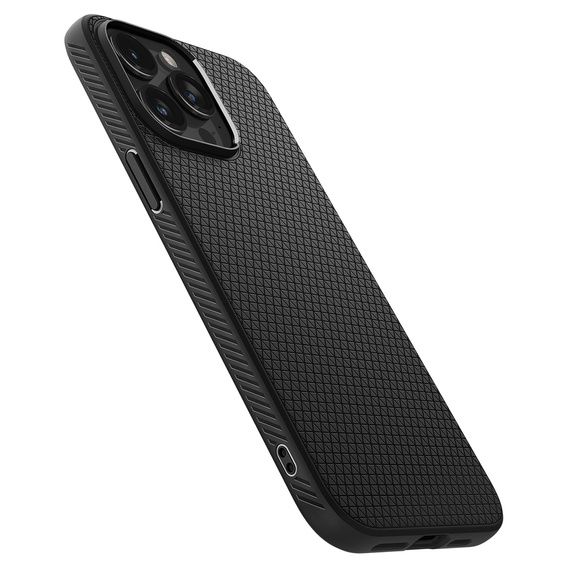 Etui Spigen do iPhone 15 Pro Max, Liquid Air, Czarne