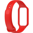 Pasek Silikonowy do Xiaomi Redmi Smart Band 2 / Xiaomi Smart Mi Band 8 Active, Czerwony