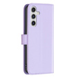 Etui z klapką do Samsung Galaxy A35 5G, BINFEN Wallet, fioletowe