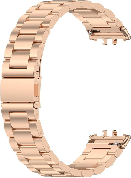 Bransoleta Stalowa do Samsung Galaxy Fit 3, Różowa