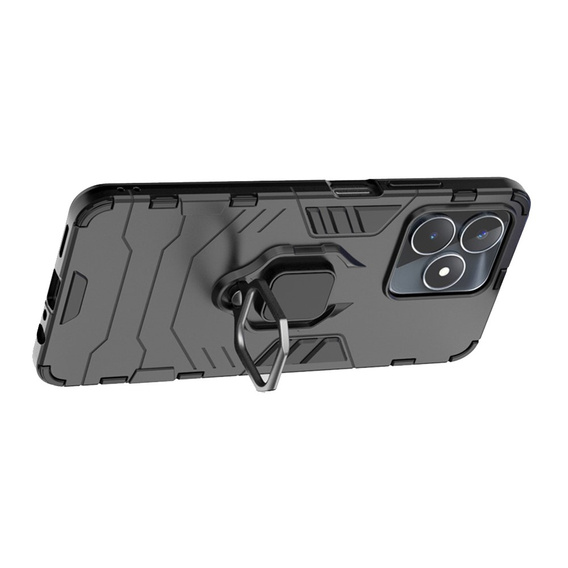 Etui do Realme C53 4G, Kickstand Ring, czarne
