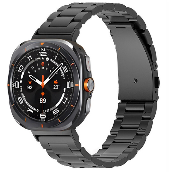 Bransoleta do Samsung Galaxy Watch Ultra 47mm (2025 / 2024), Czarny