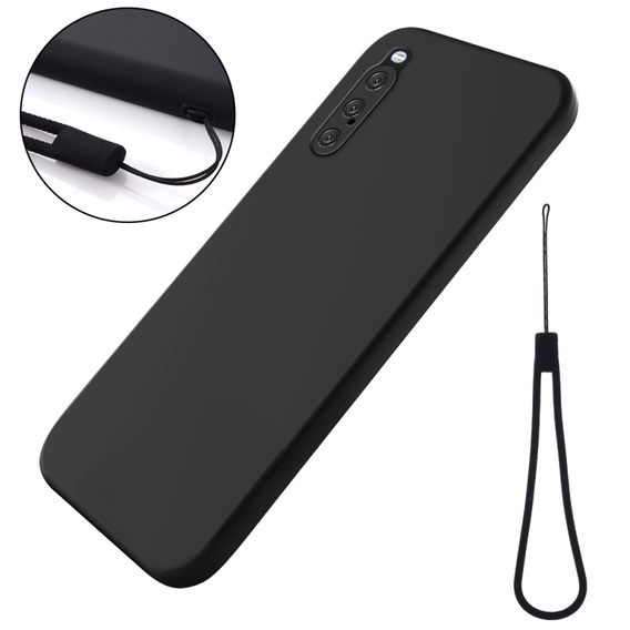 Etui do Sony Xperia 10 V, Silicone Lite, czarne