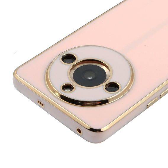 Etui do Realme 11 Pro 5G / Pro+ 5G, Glamour CamShield, różowe rose gold