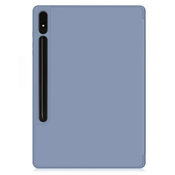 Etui do Samsung Galaxy Tab S10+ Plus, Smartcase z miejscem na rysik, fioletowe