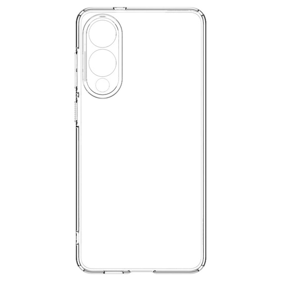 Etui Spigen do Samsung Galaxy S25 Edge, Liquid Crystal, przezroczyste + Szkło hartowane