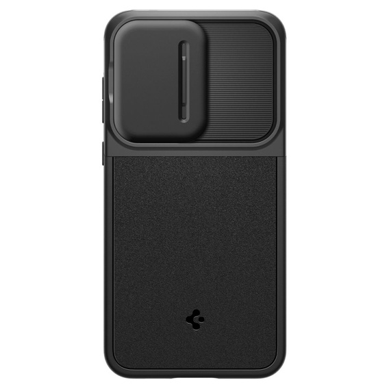 Etui Spigen do Samsung Galaxy A55 5G, Optik Armor, Czarne + Szkło