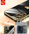 Etui do Samsung Galaxy A54 5G, Electro heart, czarne + 2x Szkło 9H
