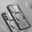 Etui do Samsung Galaxy S23, Electro MagSafe, czarne + Szkło na ekran