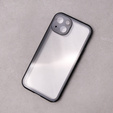 Etui do iPhone 13, Magnetic Dual Glass, czarne