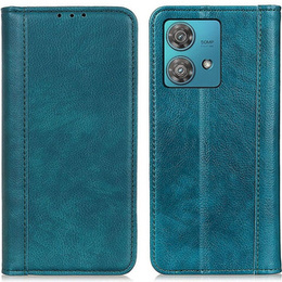 Etui do Motorola Moto G84 5G, Wallet Litchi Leather, zielone