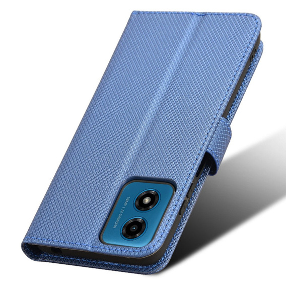 Etui z klapką do Motorola Moto G24 / G24 Power / G04, Wallet Smart Magnet, niebieskie