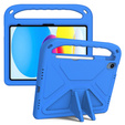 Etui dla dzieci do iPad 11" 2025 A16 (11 gen.) / iPad 10.9" 2022 (10 gen.), z uchwytem, niebieskie