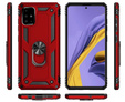 Etui pancerne do Samsung Galaxy A51, Nox Case Ring, czerwone