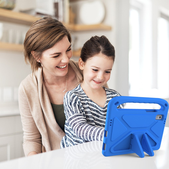 Etui dla dzieci do Lenovo Tab M9, dziecięce z uchwytem, Niebieskie