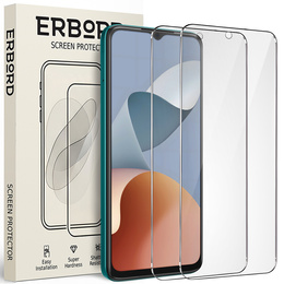 2x Szkło Hartowane ERBORD 9H Hard Glass do ZTE Blade A34 – codzienna ochrona w eleganckim wydaniu