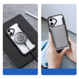 Etui Dux Ducis do iPhone 17, Skin X Pro,  z klapką, do MagSafe, czarne