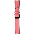 Pasek Skórzany do Samsung Galaxy Watch 4/5/6 40/42/43/44/45/46/47mm, Różowy