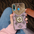 Etui Fashion do Huawei P30 Lite, fioletowe
