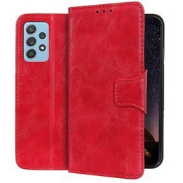 Skórzane Etui Wallet do Samsung Galaxy A52 / A52s - Red