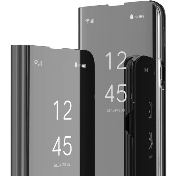 Etui do Samsung Galaxy A53 5G, Clear View, czarne