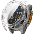 2w1 Etui + Szkło Hartowane do Garmin Fenix 8 47mm, Przezroczyste