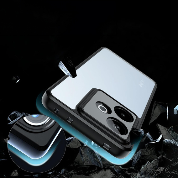 Etui do Realme GT 7 / 7T, Fusion Hybrid, przezroczyste