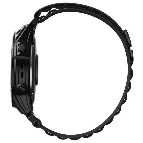 Pasek Nylonowy Quickfit do Garmin Fenix 5/6/6 PRO/7 Forerunner 965/955/945, Czarny