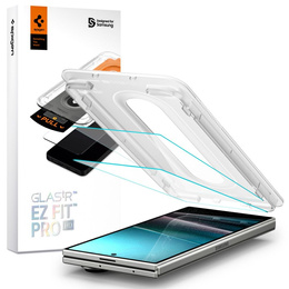 Szkło do etui + Aplikator Spigen do Samsung Galaxy Z Fold7, Glas.tr EZ Fit Pro HD 2-Pack