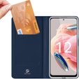 Etui Dux Ducis do iPhone 17 Air, Skin Pro, z klapką, z miejscem na kartę, granatowe
