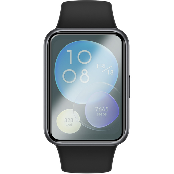 2x Szkło Hybrydowe ERBORD do Huawei Watch Fit 2