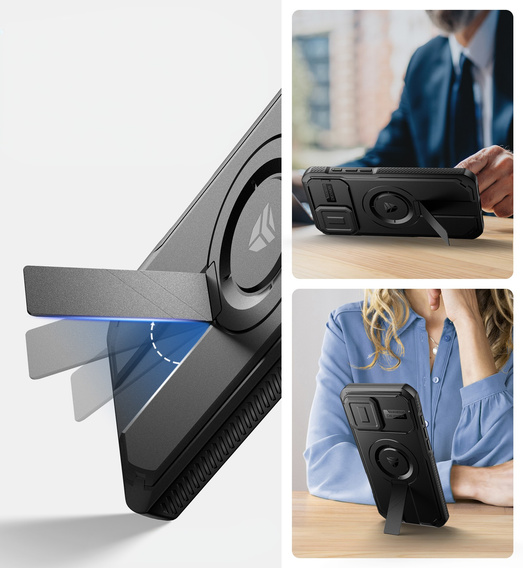 Etui Dexnor MagSafe z osłoną aparatu do iPhone 16 Pro Max