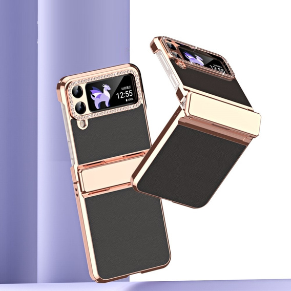 Etui do Samsung Galaxy Z Flip 4 5G, ElectroLeather, czarne