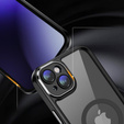 Etui do iPhone 15 Plus, ERBORD Impact Guard, do MagSafe, czarne