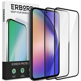 2x Szkło Hybrydowe Ceramic ERBORD do Samsung Galaxy A54 5G – elastyczna ochrona ekranu na co dzień