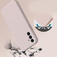 Etui do Samsung Galaxy A04S / A13 5G, Silicone Lite, różowe