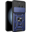 Etui pancerne do Realme 11 Pro 5G / 11 Pro+ 5G, CamShield Slide, niebieskie