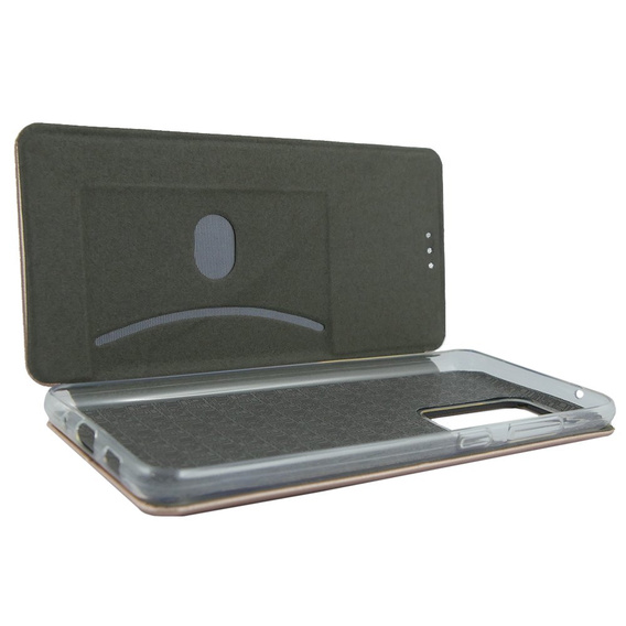 Etui z klapką do Samsung Galaxy S20 Ultra, Flexi Book Elegance, różowe