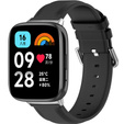Pasek Skórzany do Xiaomi Redmi Watch 3 Active, Czarny